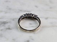 Load image into Gallery viewer, Womens Vintage Estate 10K White Gold Diamond Ring 2.7g E6730