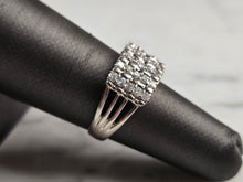 Load image into Gallery viewer, Womens Vintage Estate Platinum Diamond Ring, 5.5g E6741