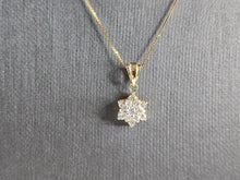 Load image into Gallery viewer, Womens Vintage Estate 14K Gold Diamond Pendant Necklace 2.3g #E6745
