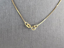 Load image into Gallery viewer, Womens Vintage Estate 14K Gold Diamond Pendant Necklace 2.3g #E6745