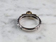 Load image into Gallery viewer, Womens Estate Sterling Silver Modernist Citrine Colored Ring 3.3g E6756