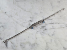 Load image into Gallery viewer, Womens Vintage Estate Sterling Silver EXPLORE Bracelet 11.1g E6761