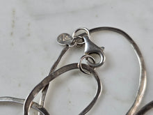 Load image into Gallery viewer, Womens Vintage Estate Sterling Silver Modernist Necklace 39.0g E6768