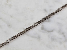 Load image into Gallery viewer, Womens Vintage Estate Sterling Silver Modernist Anklet Bracelet 3.7g E6771