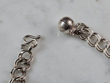 Load image into Gallery viewer, Womens Vintage Estate Sterling Silver Modernist Bracelet 7.3g E6772