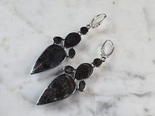 Load image into Gallery viewer, Womens Vintage Estate Sterling Silver Turquoise Earrings 16.8g E6780