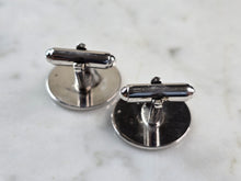 Load image into Gallery viewer, Mens Vintage Estate Sterling Silver Modernist Anson Cufflinks 11.9g E6805