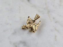 Load image into Gallery viewer, Womens Vintage Estate 14k Gold Kitten Cat Michael Anthony Pendant 1.7g E6825