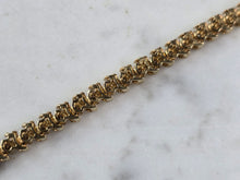 Load image into Gallery viewer, Womens Vintage Estate 10K Gold Diamond Tennis Bracelet 8.3g E6837