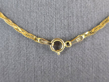 Load image into Gallery viewer, Womens Vintage Estate 14K Yellow Gold Necklace 5.4g E6839