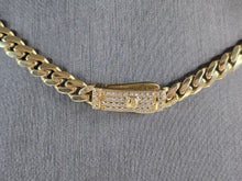 Load image into Gallery viewer, Vintage Estate 14K Yellow Gold Cuban Link Chain Necklace 15.8g E6848