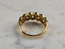 Load image into Gallery viewer, Women&#39;s Vintage Estate 14K Yellow Gold Diamond Ring 3.4g E6867