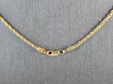 Load image into Gallery viewer, Vintage Estate 14k Yellow Gold Necklace Washington Redskins Pendant 6.6g E6869