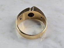 Load image into Gallery viewer, Mens Vintage Estate 14K Yellow Gold Frederick Goldman Diamond Ring 9.1g E6871