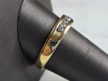 Load image into Gallery viewer, Mens Vintage Estate 14K Yellow Gold Diamond Ring 6.2g E6872