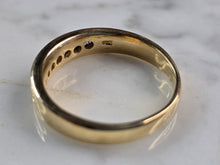 Load image into Gallery viewer, Mens Vintage Estate 14K Yellow Gold Diamond Ring 6.2g E6872