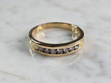 Load image into Gallery viewer, Mens Vintage Estate 14K Yellow Gold Diamond Ring 6.2g E6872