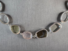 Load image into Gallery viewer, Womens Vintage Estate Sterling Silver Modernist Necklace 55.2g E6875