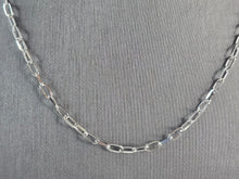 Load image into Gallery viewer, Womens Sterling Silver Heart Necklace 6.0g E6884
