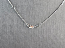Load image into Gallery viewer, Womens Sterling Silver Blue Opal Daisy Flower Pendant Necklace 4.8g E6891
