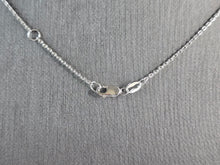 Load image into Gallery viewer, Womens Sterling Silver Blue Opal Star Pendant Necklace 3.8g E6894