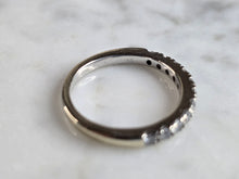 Load image into Gallery viewer, Womens Vintage Estate 14K White Gold Diamond Ring Set, 5.7g E6903