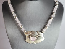 Load image into Gallery viewer, Womens Vintage Carol Felley Sterling Silver Floral Pendant Necklace 63.0g E6921