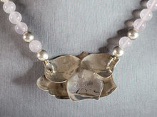 Load image into Gallery viewer, Womens Vintage Carol Felley Sterling Silver Floral Pendant Necklace 63.0g E6921