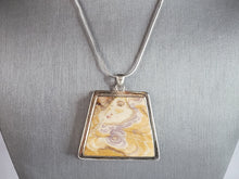 Load image into Gallery viewer, Womens Vintage Estate Sterling Silver Jasper Necklace 22.9g E6934