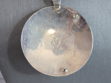 Load image into Gallery viewer, Vintage Estate Sterling Silver Schoenfeld Save the Earth Pendant Necklace 48.4g E6936