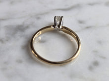 Load image into Gallery viewer, Womens Vintage Estate 14k Gold Stylecrest Diamond Engagement Ring 1.6g #E6947