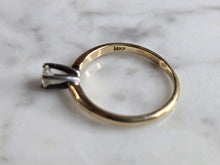Load image into Gallery viewer, Womens Vintage Estate 14k Gold Stylecrest Diamond Engagement Ring 1.6g #E6947