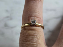 Load image into Gallery viewer, Womens Vintage Estate 14k Gold Stylecrest Diamond Engagement Ring 1.6g #E6947