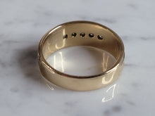 Load image into Gallery viewer, Mens Vintage Estate 14K Mixed Gold Diamond Ring 6.9g E6949
