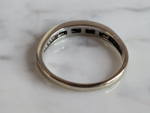 Load image into Gallery viewer, Womens Vintage Estate 14k White Gold Diamond Ring 3.0g #E6951