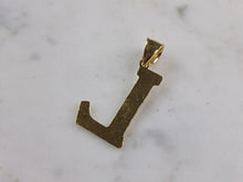 Load image into Gallery viewer, Womens Sterling Silver Gold Tone Initial Letter " L " Pendant 1.5g E7006