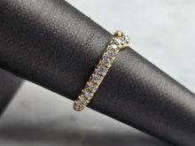 Load image into Gallery viewer, Womens Vintage Estate 14K Yellow Gold Neil Lane Diamond Ring 2.5g E7027