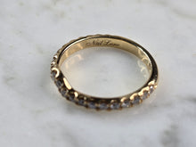 Load image into Gallery viewer, Womens Vintage Estate 14K Yellow Gold Neil Lane Diamond Ring 2.5g E7027