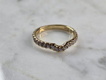 Load image into Gallery viewer, Womens Vintage Estate 14K Yellow Gold Neil Lane Diamond Ring 2.5g E7027