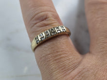 Load image into Gallery viewer, Womens Vintage Estate 14K Yellow Gold Diamond Ring, 1.8g E7032