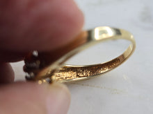Load image into Gallery viewer, Womens Vintage Estate 10K Yellow Gold Modernist Diamond Ring 4.0g E7034