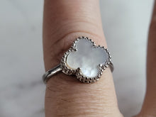Load image into Gallery viewer, Womens Sterling Silver 4 Leaf Clover Ring 1.9g E7035