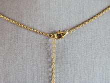 Load image into Gallery viewer, Womens Sterling Silver Gold Tone 4 Leaf Clover Necklace 9.3g E7045