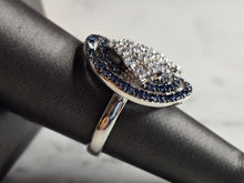 Load image into Gallery viewer, Womens Vintage Estate Sterling Silver Art Deco Style Ring 7.6g E7049