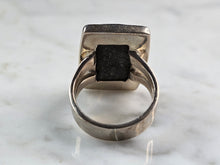 Load image into Gallery viewer, Womens Vintage Estate Sterling Silver Natural Sapphire Stone Ring 10.7g E7071