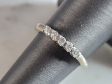 Load image into Gallery viewer, Womens Vintage Estate 14K White Gold Diamond Ring 3.4g #E7087