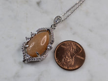 Load image into Gallery viewer, Womens Sterling Silver Modernist Pendant Necklace 6.6g E7102