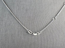 Load image into Gallery viewer, Womens Sterling Silver Modernist Rhodochrosite CZ Pendant Necklace 5.8g E7104