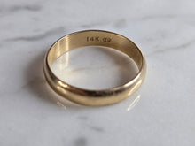 Load image into Gallery viewer, Womens Vintage Estate 14k Gold Tessler Weiss Wedding Ring Band, 2.7g E7105
