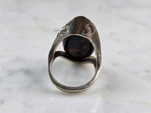 Load image into Gallery viewer, Womens Vintage Estate Sterling Silver Modernist Jasper Ring 7.2g E7107